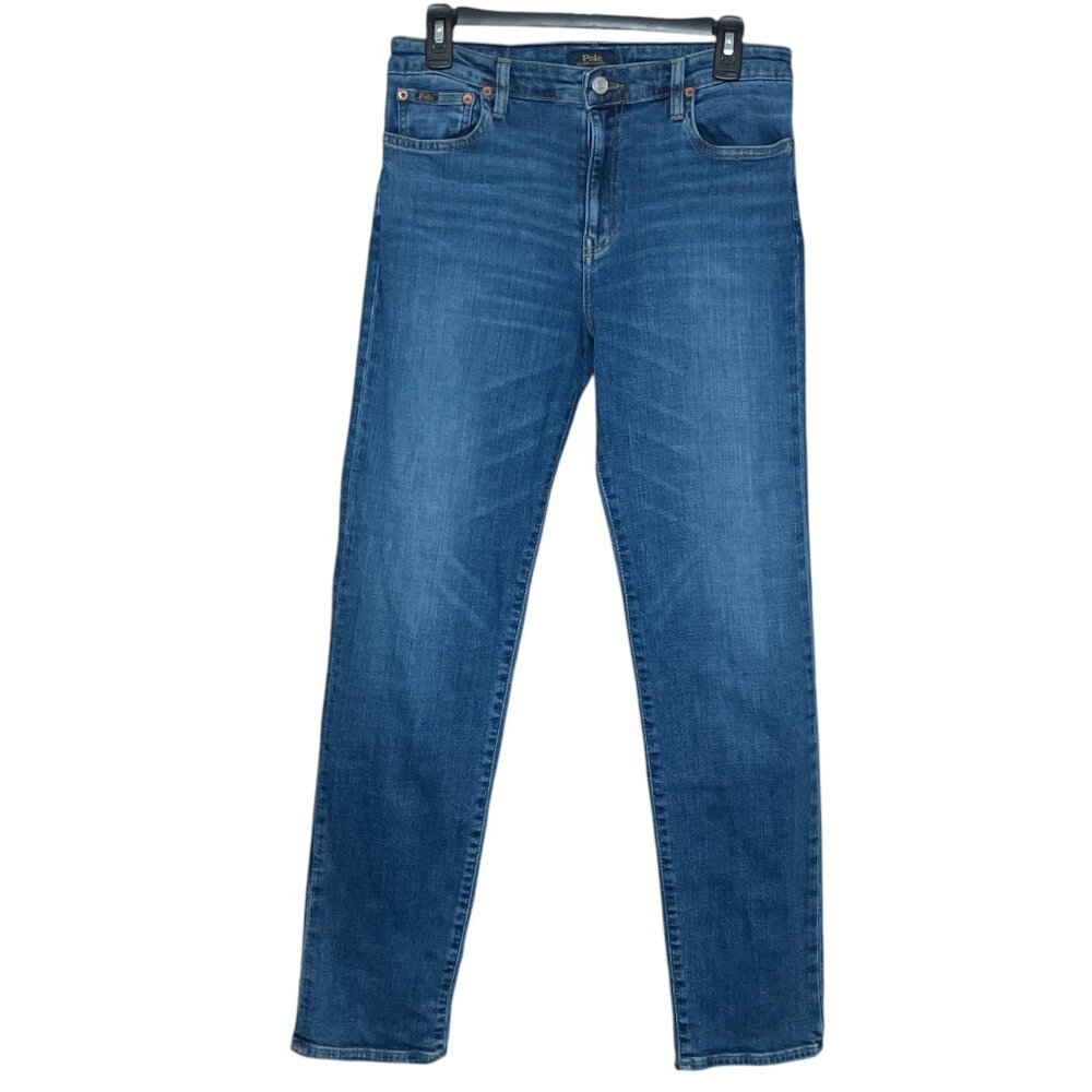Polo Ralph Lauren Big Boys Size 20 The Hampton Straight Leg Medium Wash Jeans